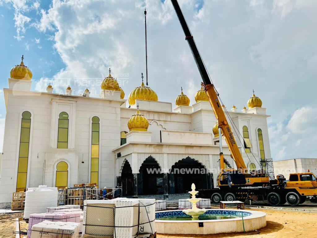 Fiberglass Gumbads for Gurudwaras in Punjab, India